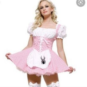 Leg Avenue cottagecore mill maid gingham dress